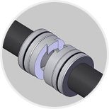 Two-piece spindle liners
